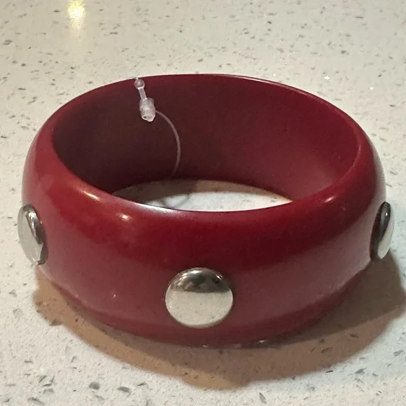 NWT / Free People / Deep Red Bangle / NEW - Picture 3 of 16